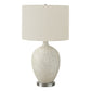 Lighting, Table Lamp, Ceramic, Contemporary - Cream