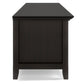Amherst - Low TV Media Stand - Hickory Brown