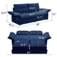 Sofa Bed With Convertible Design, Living Room Furniture