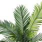 47" Tall, Artificial Plant, Palm Tree, Indoor, Faux, Fake, Floor, Greenery, Potted, Real Touch, Decorative - Green / Black