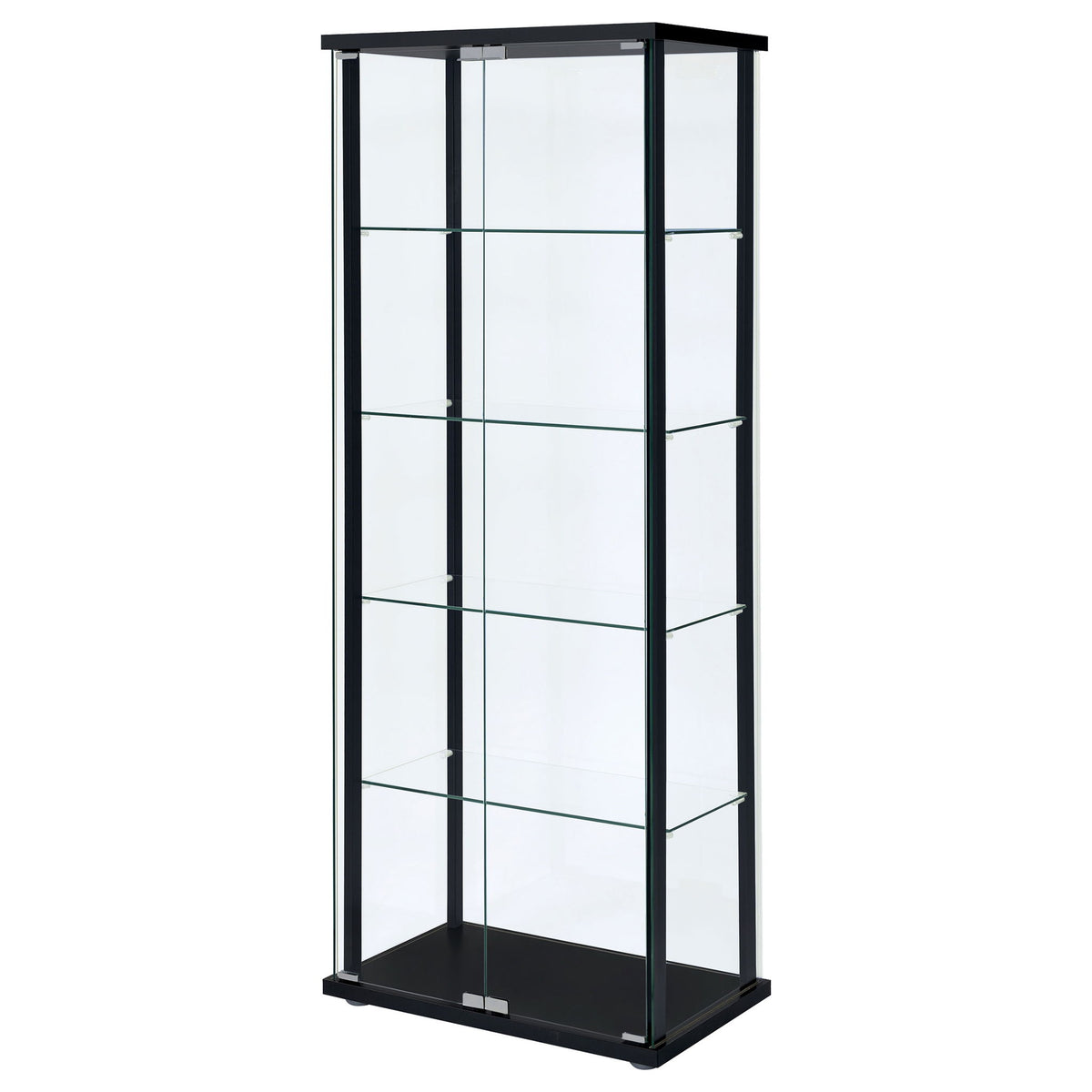 Hyacinth - 4 Shelf Curio Cabinet
