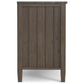 Lev - Bedside Table - Smoky Brown