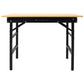 Portable Folding Work Table With Measuring Tape And Angle Finder Steel - Black