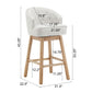 360 Degree Rotation Swivel Counter Stools (Set of 2)