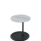 Orbit - 15.5" End Table With Height Adjustable Marble Textured Top