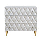Anson - Console Cabinet - Silver / Champagne