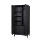 Spacious Storage Armoire - Peppercorn