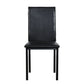 Metal Frame Dining Seats (Set of 4) - Black
