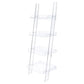 Cimarron - Ladder Bookcase With 4 Shelves - Clear