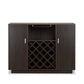 Hazen - Wine Cabinet - Espresso