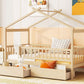 House Bed With 2 Drawers