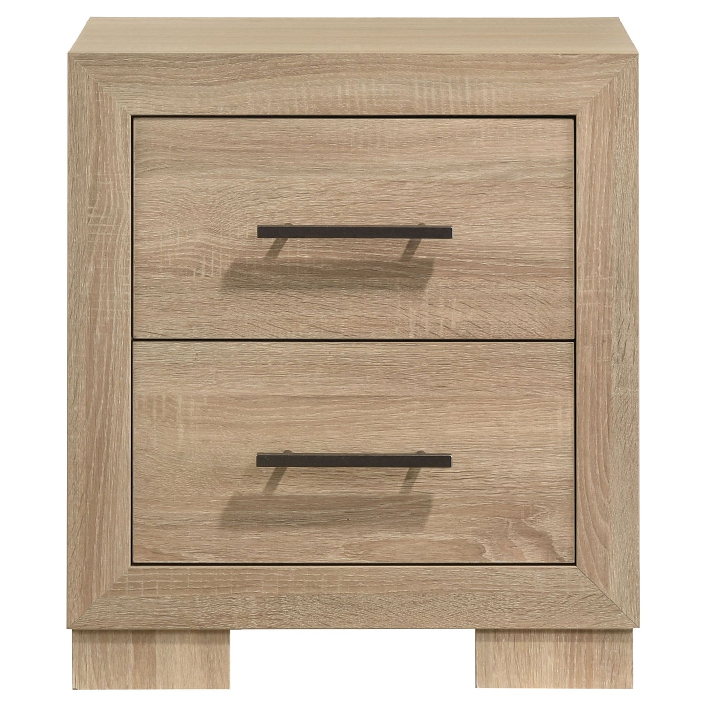 Merritt - 2 Drawer Nightstand - Light Oak