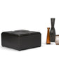 Avalon - Square Coffee Table Storage Ottoman - Tanners Brown