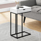 Accent Table, C - Shaped Contemporary & Modern Versatile Design