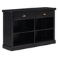 Console Table With 2 Drawers And Open Shelves