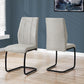Dining Chair, Side, Upholstered For Dining Room, Contemporary & Modern (Set of 2)
