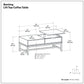 Banting - Lift Top Coffee Table - Walnut Brown