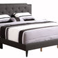 Button Tufted Bed Charming For Cozy Spaces
