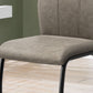 Dining Chair, Side, Upholstered For Dining Room, Contemporary & Modern (Set of 2)