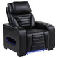 Isadora - Power Recliner With Dual Power Adjustments - Black
