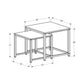 Nesting Table, Space-Saving Design Transitional (Set of 2)