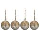 Christmas Ball Ornaments, Wood Decorative Hanging Ball Christmas Tree Ornaments For Holiday Party Decorations