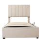 Upholstered Platform Bed With A Hydraulic Storage System