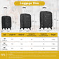 Softside Luggage Expandable Set With Duffel Bag Upright Spinner
