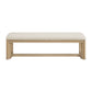 Backless Upholstered Dining Bench