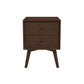 Caroline - Mid-Century Modern Style Night Stand 2 Drawer