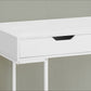 Computer Desk For Home Office, Storage Drawers, Marble Look Contemporary & Modern
