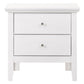 English Dovetailed Drawers Nightstand