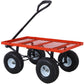 Heavy Duty Steel Garden Cart With Sides