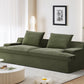 Nimbus - Oversized Full Foam 4 Seater Couch For Living Room Upholstered In Soft, Wide Armrests