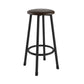 Rockstone - set of 6 - 47.5" Kitchen Counter Height Set with Brown Bar Table and 4 Stools